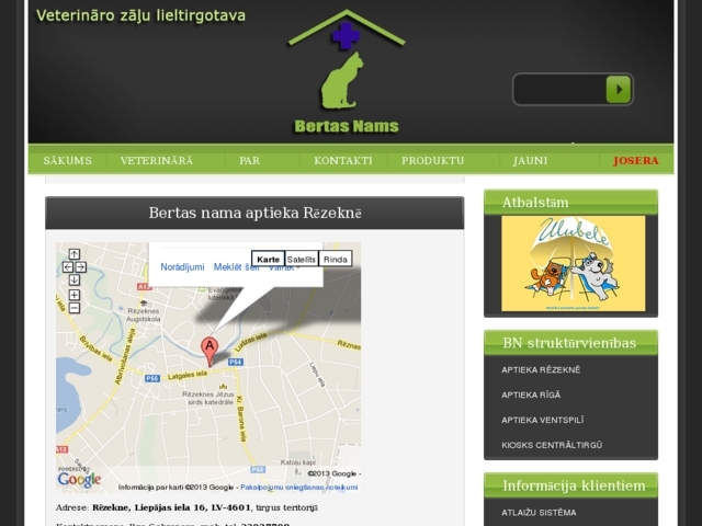 Bertas nams, SIA